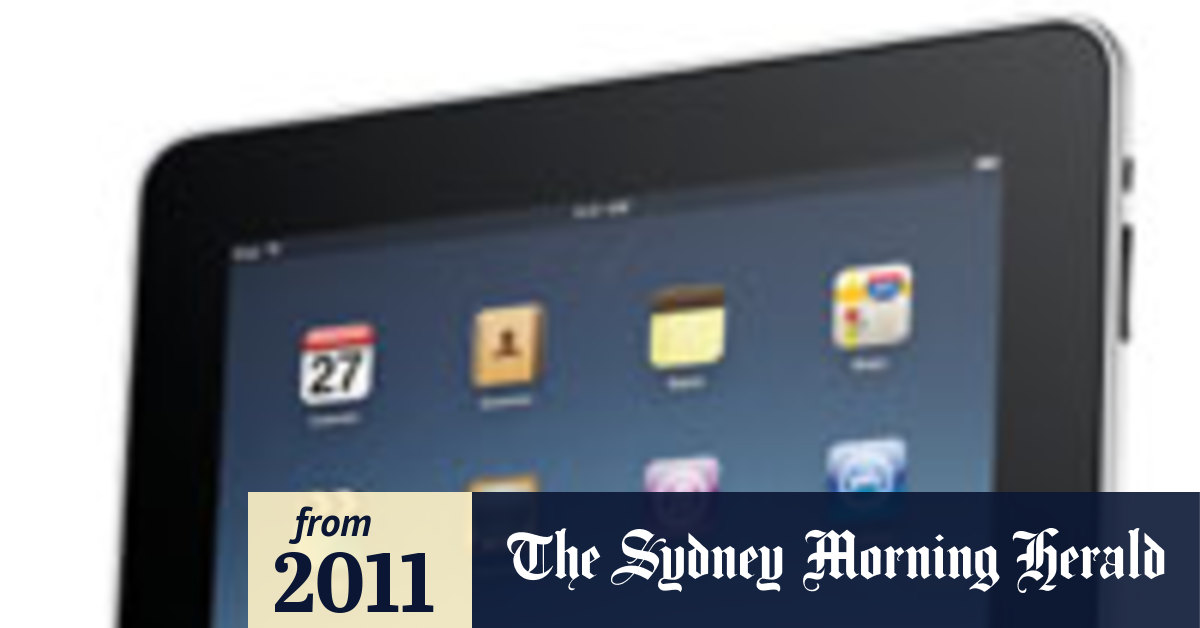 VoiceOver and the onscreen keyboard on the iPad